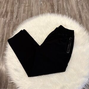 TRR Men’s Outdoor Sports Black Zippered Pockets Nylon Athletic Pants US Size XL